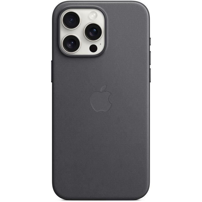 Funda APPLE FineWoven para iPhone 15 Pro Max con MagSafe - Negro 3 Funda APPLE FineWoven para iPhone 15 Pro Max con MagSafe - Negro 3