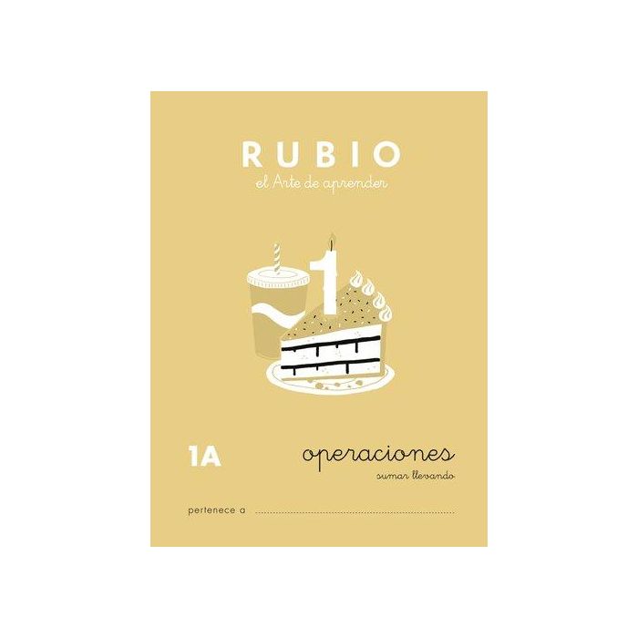 Cuaderno Rubio A5 Operaciones Y Problemas Nº 1A - Sumas Llevando (+6 Años) (Set de 10)