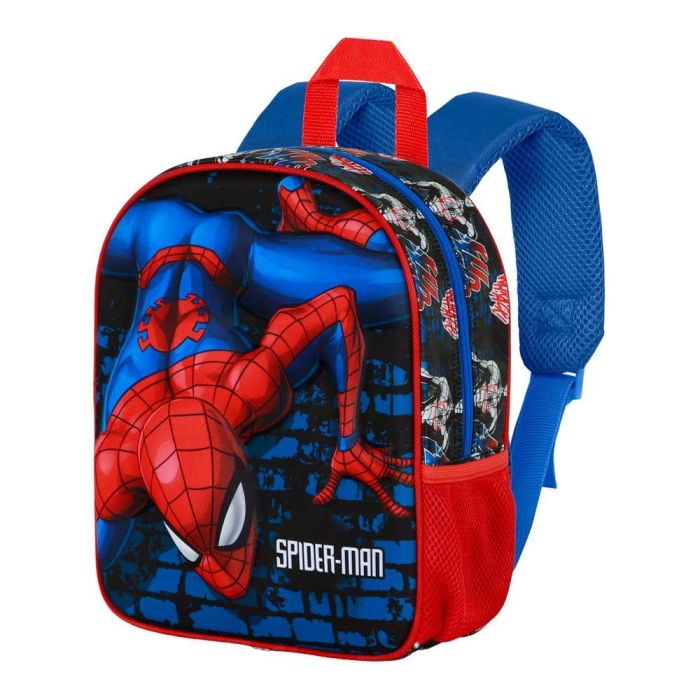 Mochila 3D Elite Wall Marvel Spiderman Rojo 0 Mochila 3D Elite Wall Marvel Spiderman Rojo 0