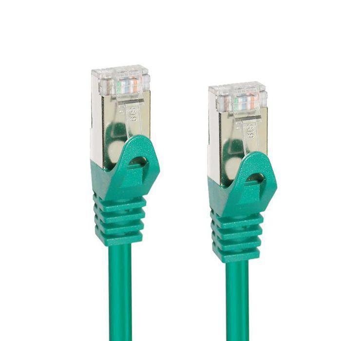 MicroConnect Cable de Red CAT7 S/FTP 1,5m Verde 600MHz 1