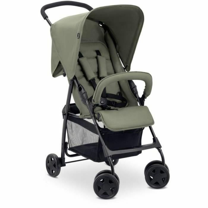 HAUCK HAU4007923171639 Cochecito Sport Plegable y Reclinable, Capota, 4 Ruedas, Verde Oliva