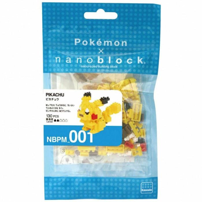 Bandai Nanoblock Pikachu 1 Bandai Nanoblock Pikachu 1