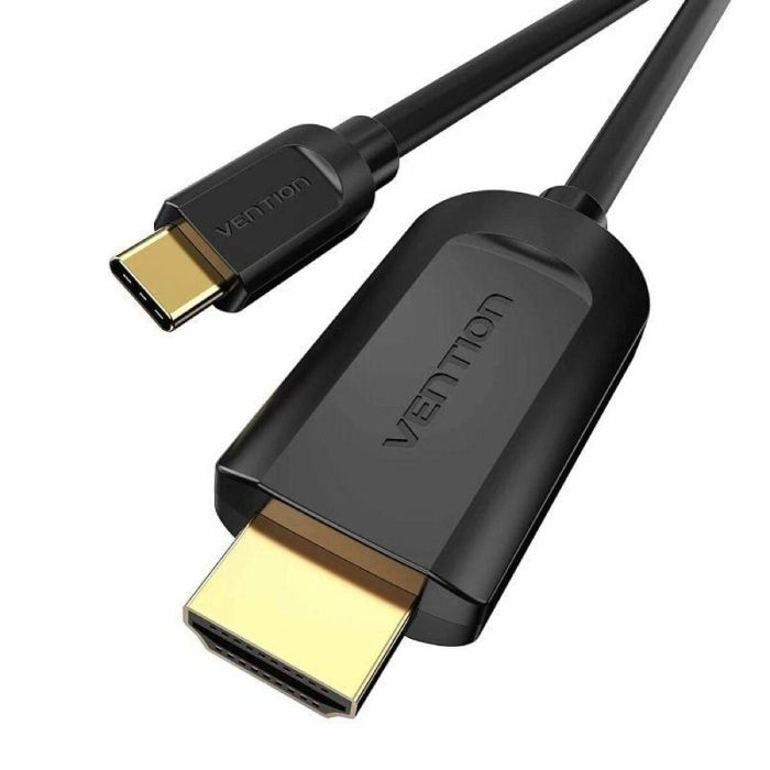 Cable HDMI Vention CGUBH Negro Dorado 2 m 4