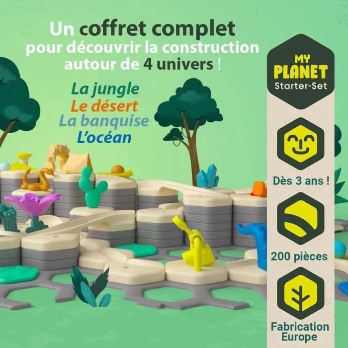 Gravitrax Junior - Starter Set XXL My Planet 184 piezas - Circuito de canicas - Juego de construcción creativo - Edad 3 - Ravensburger 2