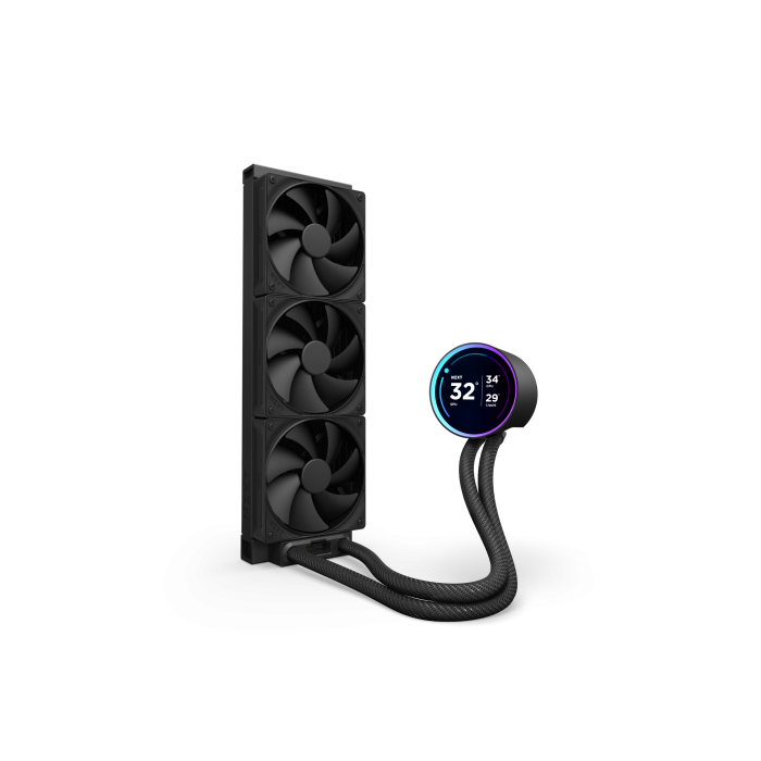NZXT Kraken Elite 360 Procesador Sistema de refrigeración líquida todo en uno 12 cm Negro 1 pieza(s) 1 NZXT Kraken Elite 360 Procesador Sistema de refrigeración líquida todo en uno 12 cm Negro 1 pieza(s) 1