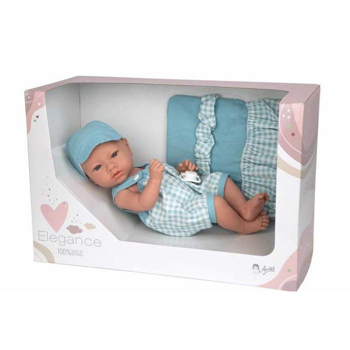 Muñeca elegance 38 cm aria azul c/bolso (cuerpo vinyl, sexo niño) 5 Muñeca elegance 38 cm aria azul c/bolso (cuerpo vinyl, sexo niño) 5