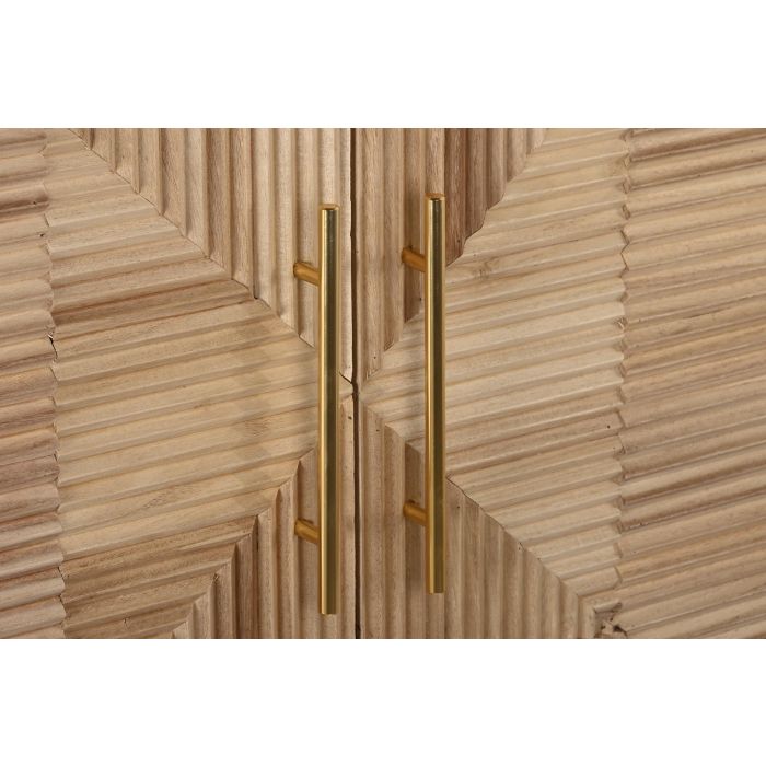 Aparador DKD Home Decor Dorado Marrón claro Madera de Paulonia Madera MDF 100 x 44 x 118 cm 6