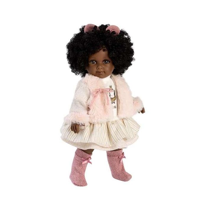 Muñeca sin mecanismo zuri 35cm cuerpo de tela Muñeca sin mecanismo zuri 35cm cuerpo de tela