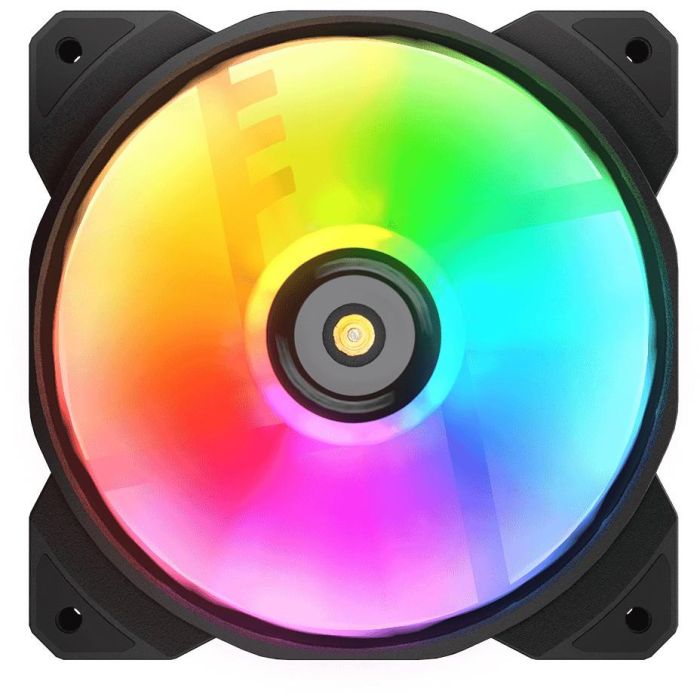 COUGAR CF-MHP12HB-RGB Ventilador de Caja MHP 120 ARGB 120mm, Refrigerador de Aire, Negro, 600-2000 RPM, 31.68 dB