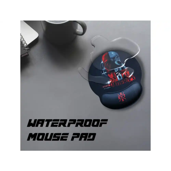 Wondee Alfombrilla de Ratón Star Wars Darth Vader Ergonómica Gel Reposamuñecas Antideslizante 230x250 mm 4