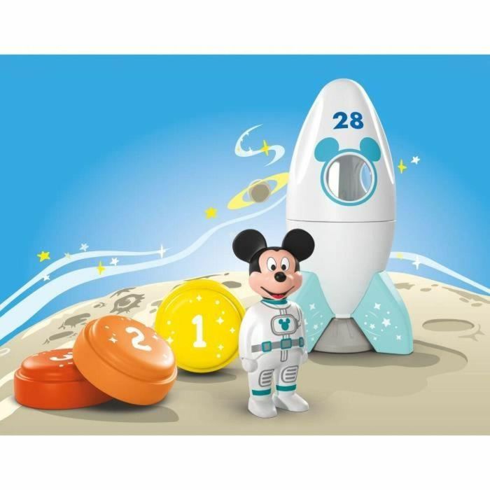 Playmobil 71771 Junior - Set Mickey Astronauta con Cohete Disney, Juguete de Construcción de 5 Piezas para Niños a Partir de 12 Meses 3 Playmobil 71771 Junior - Set Mickey Astronauta con Cohete Disney, Juguete de Construcción de 5 Piezas para Niños a Partir de 12 Meses 3