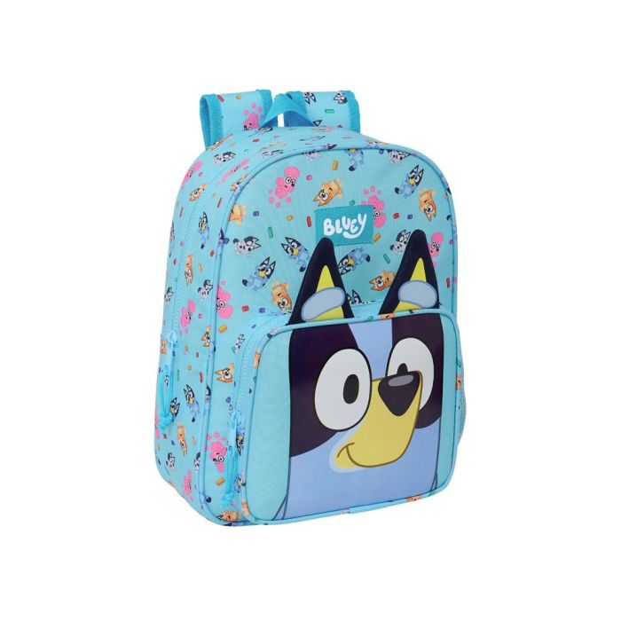 Mochila Safta Infantil Adaptable A Carro Bluey 340x260x110 mm