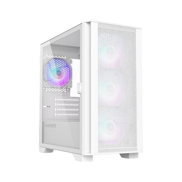 Montech AIR 100 ARGB TG White | Caja PC Gaming Mini Tower con Iluminación RGB y Panel de Vidrio Templado 0 Montech AIR 100 ARGB TG White | Caja PC Gaming Mini Tower con Iluminación RGB y Panel de Vidrio Templado 0