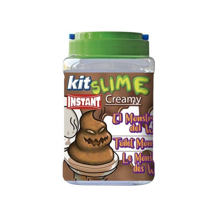 Juego Instant Slime Kit Completo El Monstruo Del Wc