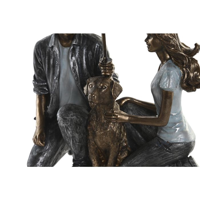 Figura Moderno DKD Home Decor Multicolor 8.5 x 19 x 15.5 cm (2 Unidades) 2 Figura Moderno DKD Home Decor Multicolor 8.5 x 19 x 15.5 cm (2 Unidades) 2
