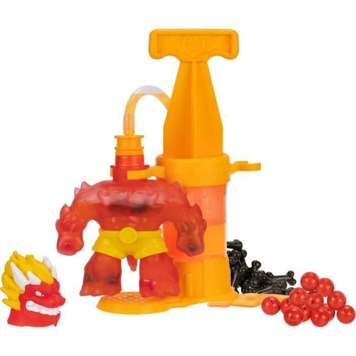 Heroes Of Goo Jit Zu HER0630996427859 Figura Hero Creator Blazagon 11cm - Kit de creación de texturas personalizadas 2