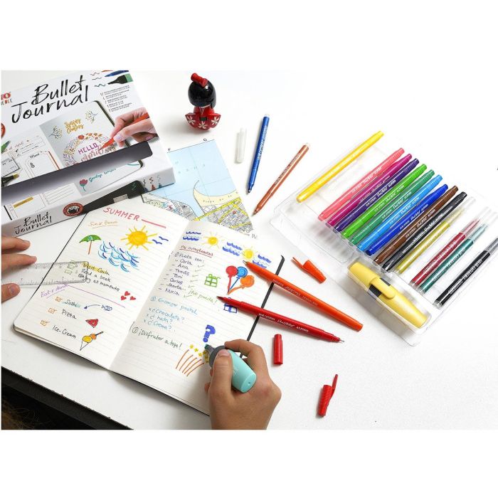 Alpino Rotuladores Bullet Journal Color Experience Kit Completo C-Surtidos Estuche 22 Piezas 4