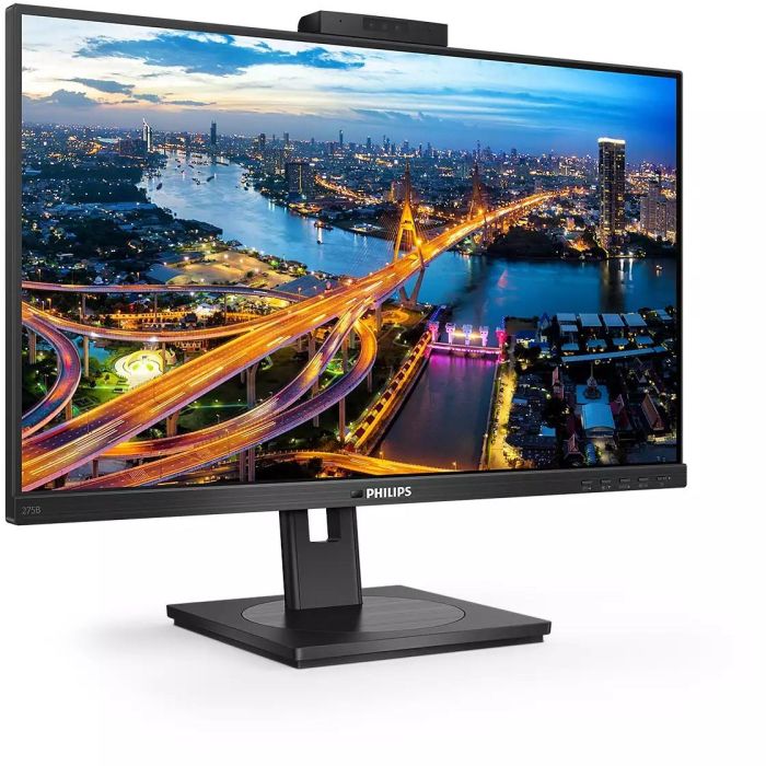 Philips 275B1H/00 Monitor Profesional QHD IPS 27" con Webcam Windows Hello, Ergonómico, Certificado Eye Comfort TUV y Altavoces 2