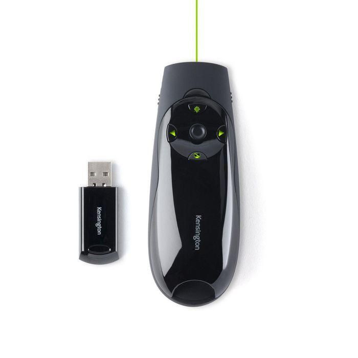 Kensington Presentador Inalámbrico USB con Puntero Láser Verde y Alcance de 45M 3