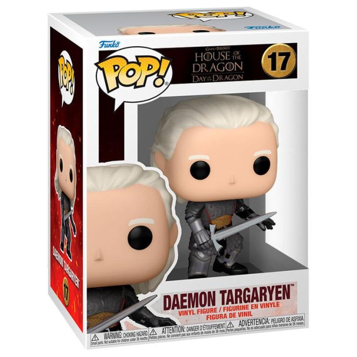 Figura POP La Casa del Dragon Daemon Targaryen 1 Figura POP La Casa del Dragon Daemon Targaryen 1