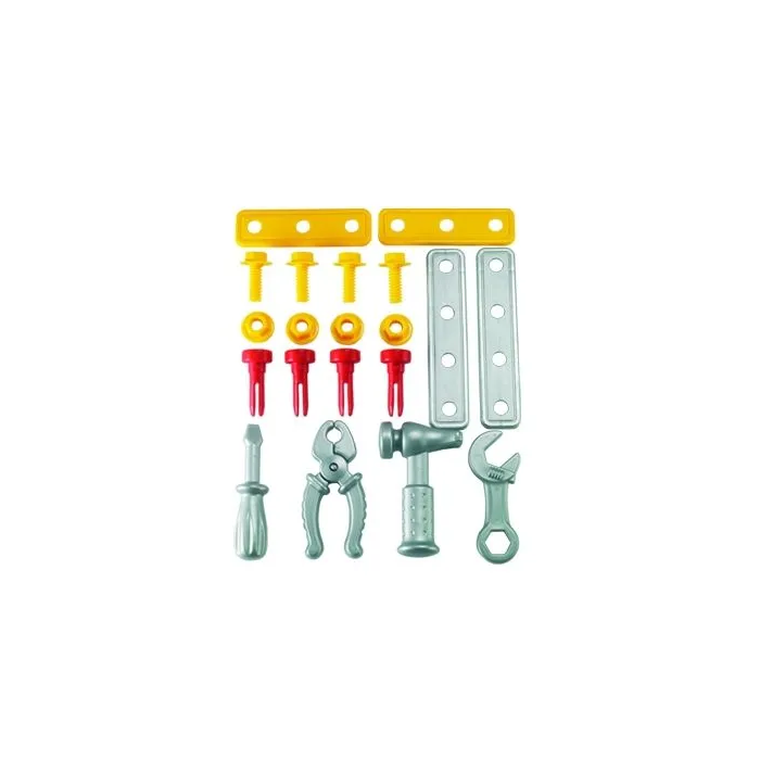 Ecoiffier Caja de Herramientas Mecánicas con 20 Accesorios para Niños a Partir de 2 Años - Fabricación Francesa Ecoiffier Caja de Herramientas Mecánicas con 20 Accesorios para Niños a Partir de 2 Años - Fabricación Francesa