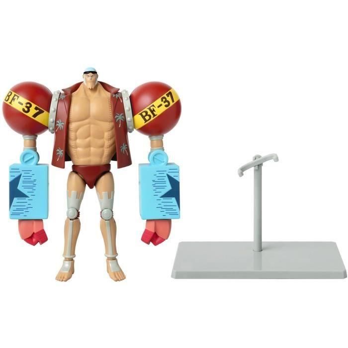 Figura Anime Heroes - Bandai - One Piece - Franky - 17 cm 2 Figura Anime Heroes - Bandai - One Piece - Franky - 17 cm 2