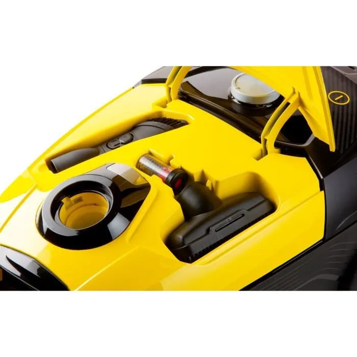 Domo DO7294S Aspirador de trineo con bolsa 5L Filtro HEPA H13 73dB Potencia regulable Tubo metálico 90cm 4