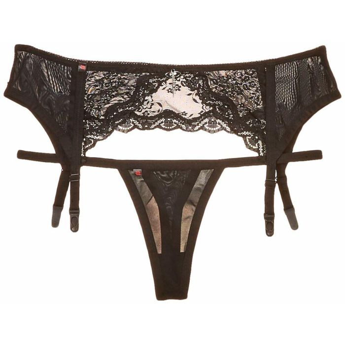 Liguero Obsessive Charms Negro XXL 1 Liguero Obsessive Charms Negro XXL 1