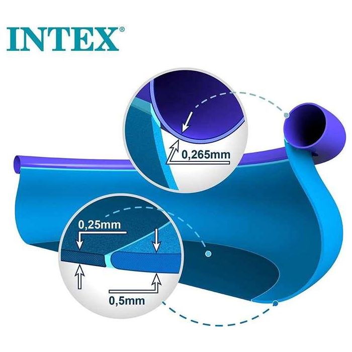 Intex Piscina Hinchable Redonda Easy Set con Depuradora Filtro 3077 Litros 305x61 cm 2