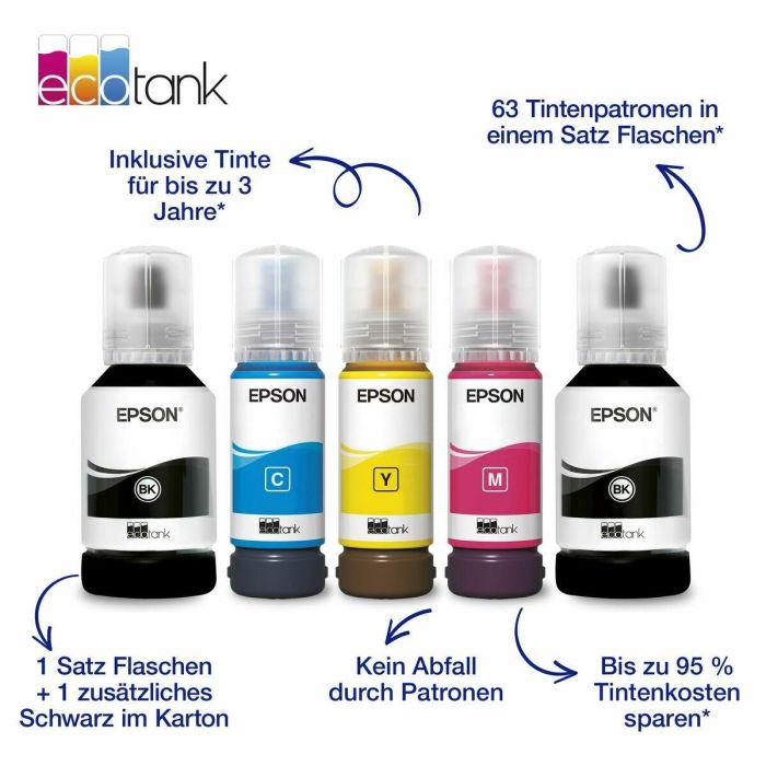 Epson ET-4950 Impresora Multifunción Inyección Tinta Color EcoTank A4 Wi-Fi Ethernet Pantalla Táctil 1 Epson ET-4950 Impresora Multifunción Inyección Tinta Color EcoTank A4 Wi-Fi Ethernet Pantalla Táctil 1