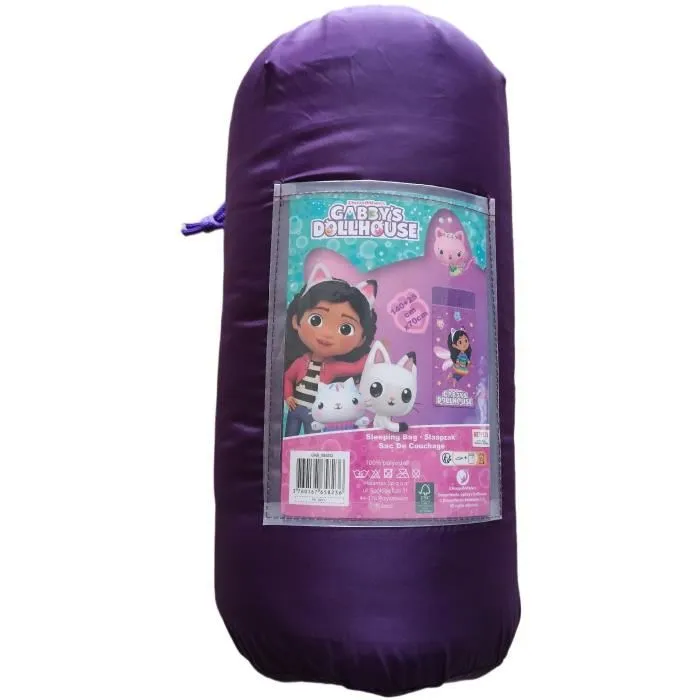 Gabby's Dollhouse AUC1700055076163 Saco de Dormir Gabby y la Casa Mágica 165 x 70 cm 1 Gabby's Dollhouse AUC1700055076163 Saco de Dormir Gabby y la Casa Mágica 165 x 70 cm 1