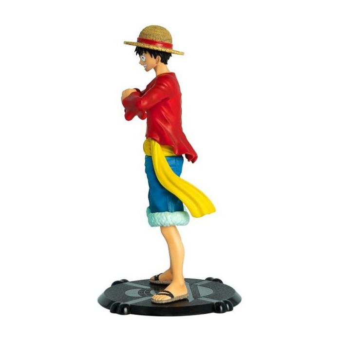 Abystyle Figura One Piece Monkey D. Luffy, PVC, Escala 1/10 (17 cm), con Base del Emblema Piratas del Sombrero de Paja
