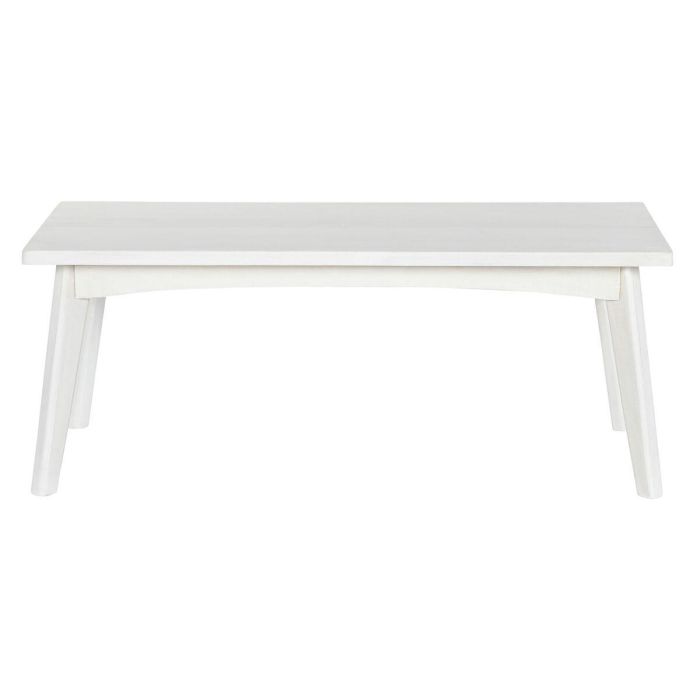 Mesa Centro Romantico DKD Home Decor Blanco Roto 55 x 45 x 115 cm 1