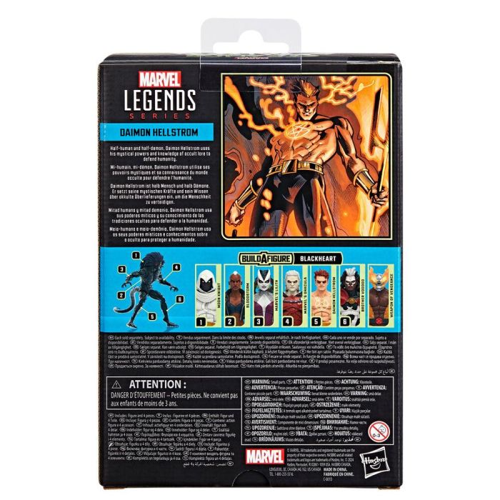 HASBRO Figura Marvel Strange Tales Daimon Hellstrom Articulada 15cm con Accesorios 8 HASBRO Figura Marvel Strange Tales Daimon Hellstrom Articulada 15cm con Accesorios 8
