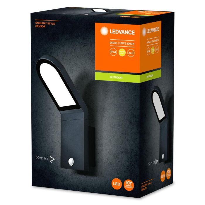 [LVE-4058075214170] Luminaría LED Ledvance "Endura" Exterior Sensor 12W 740Lm 3000K 107º IP44 1