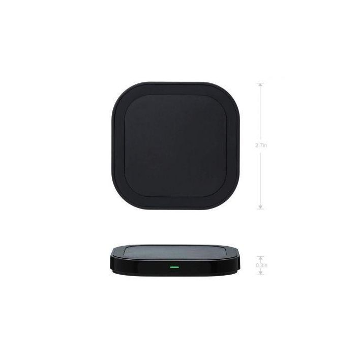 CARGADOR INALAMBRICO MUVIT MUWIR0007 - QI10W - 5W/10W - 2A - LED INDICADOR CARGA - NEGRO 2
