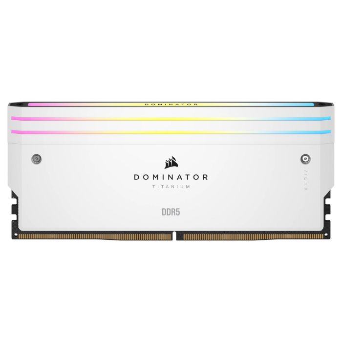 Corsair CMP32GX5M2B6000C30W Memoria RAM DDR5 32GB (2x16GB) 6000MHz CL30 Dominator Titanium RGB Blanca 6 Corsair CMP32GX5M2B6000C30W Memoria RAM DDR5 32GB (2x16GB) 6000MHz CL30 Dominator Titanium RGB Blanca 6