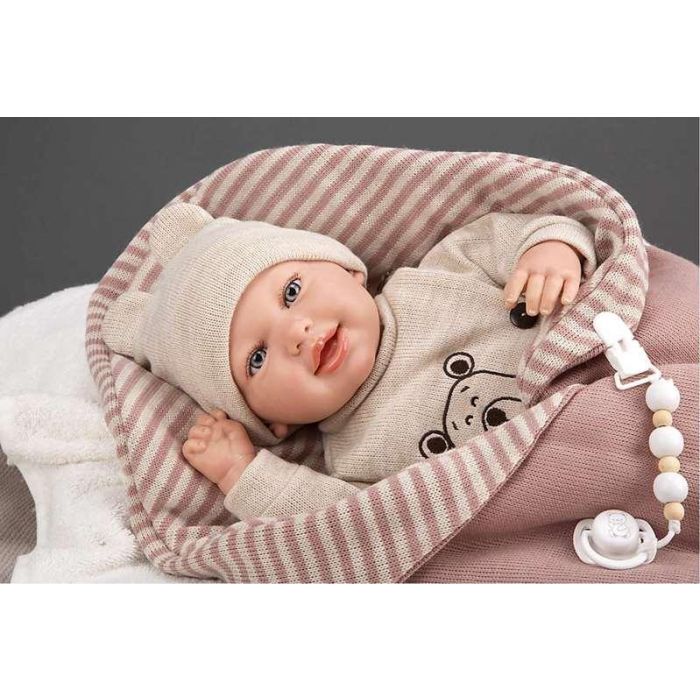 Muñeco reborn arias 45 cm lain c/saco dormir 2 Muñeco reborn arias 45 cm lain c/saco dormir 2