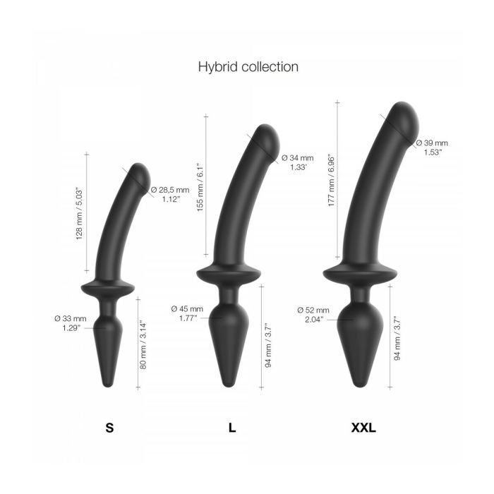 Dildo Strap-on-me Negro 1 Dildo Strap-on-me Negro 1