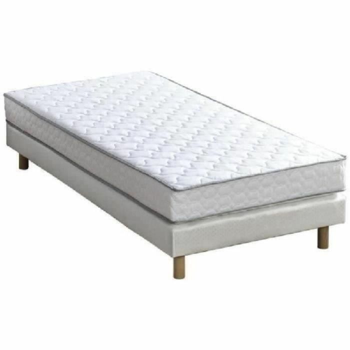 Colchón de espuma 90 x 190 - Comodidad firme - Grosor 16 cm - DEKO DREAM Kiva 3 Colchón de espuma 90 x 190 - Comodidad firme - Grosor 16 cm - DEKO DREAM Kiva 3