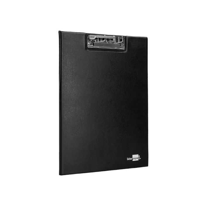 Carpeta Liderpapel Miniclip Superior Folio Plastico Negro 3