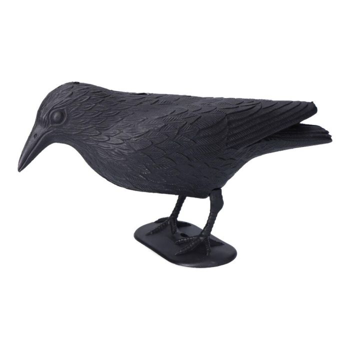 Cuervo ahuyenta pajaros 36x13x18cm Cuervo ahuyenta pajaros 36x13x18cm