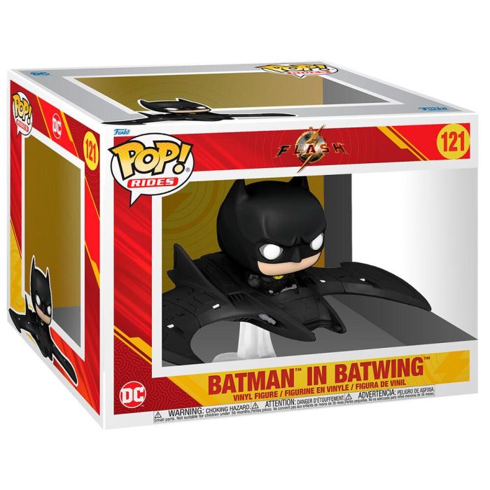 Funko 65603 Pop! Figura de Acción Coleccionable Batman con Batwing de la Película The Flash de DC Comics, Fabricada en Vinilo, 9 cm de Altura 0 Funko 65603 Pop! Figura de Acción Coleccionable Batman con Batwing de la Película The Flash de DC Comics, Fabricada en Vinilo, 9 cm de Altura 0