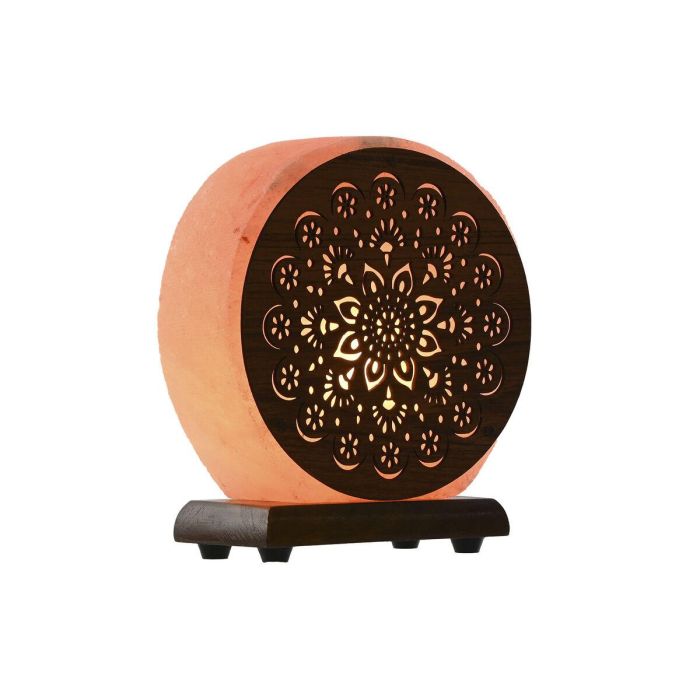 Lampara Sobremesa Arabe DKD Home Decor Marron Rosa 7 x 18 x 16 cm Lampara Sobremesa Arabe DKD Home Decor Marron Rosa 7 x 18 x 16 cm
