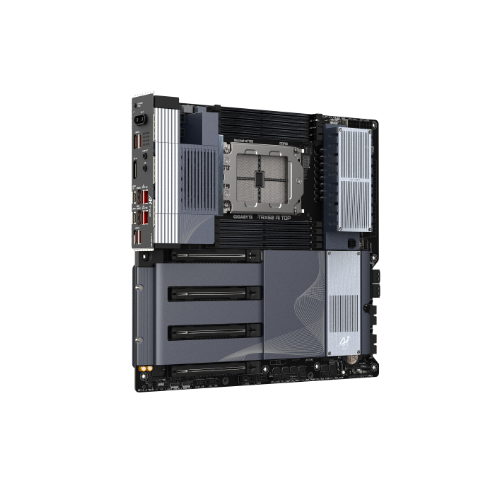 PLACA GIGABYTE TRX50 AI TOP,AMD,STR5,TRX50,8DDR5,2TB,DP,4SATA6+3M.2,1LAN10GB+LAN2x10GB+WIF7+BT5.3,6USB3.2+2USB4,E-ATX 2 PLACA GIGABYTE TRX50 AI TOP,AMD,STR5,TRX50,8DDR5,2TB,DP,4SATA6+3M.2,1LAN10GB+LAN2x10GB+WIF7+BT5.3,6USB3.2+2USB4,E-ATX 2