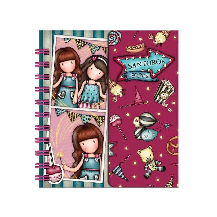 Display 16 libretas vocabulario gorjuss™ fairground "carousel" 31,5x16,8x8,5cm 9