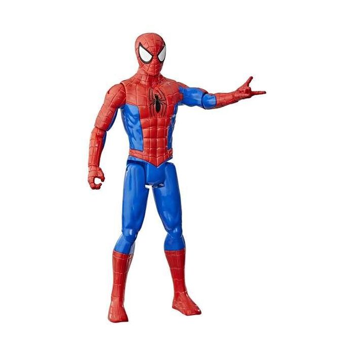 Hasbro Figura Titán Spider Man con 30 cm y 9 Puntos de Articulación 2