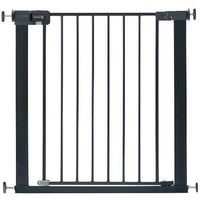 Safety 1St Barrera de seguridad para niños Easy Close - 4 Puntos de Presión, SecurTech®, Metal Negro