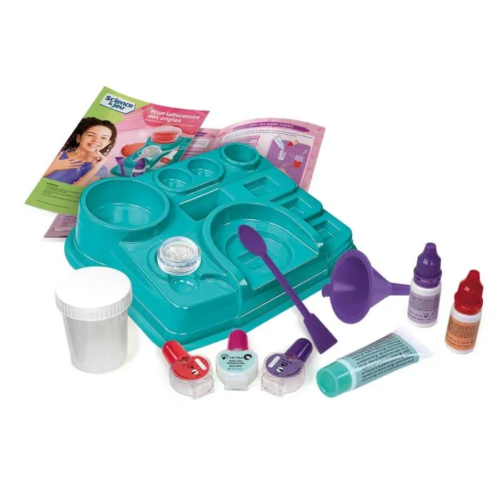 Clementoni CLE1693315413634 - Mi laboratorio de uñas 2