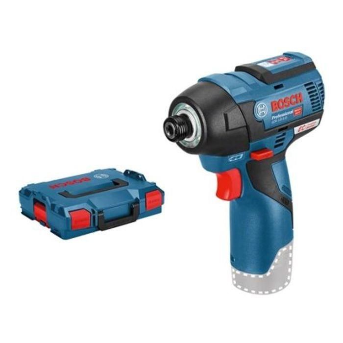 Bosch Professional GDR 12V-110 Atornillador de Impacto Inalámbrico 12V sin Batería, con L-BOXX, Par 110 Nm, 2 Velocidades